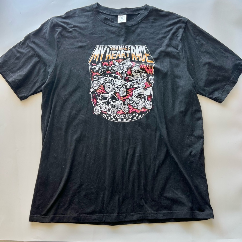 Strictly Wild Adult Men Womens XL Valentines Off Road Moto Dirt Bike Shirt
